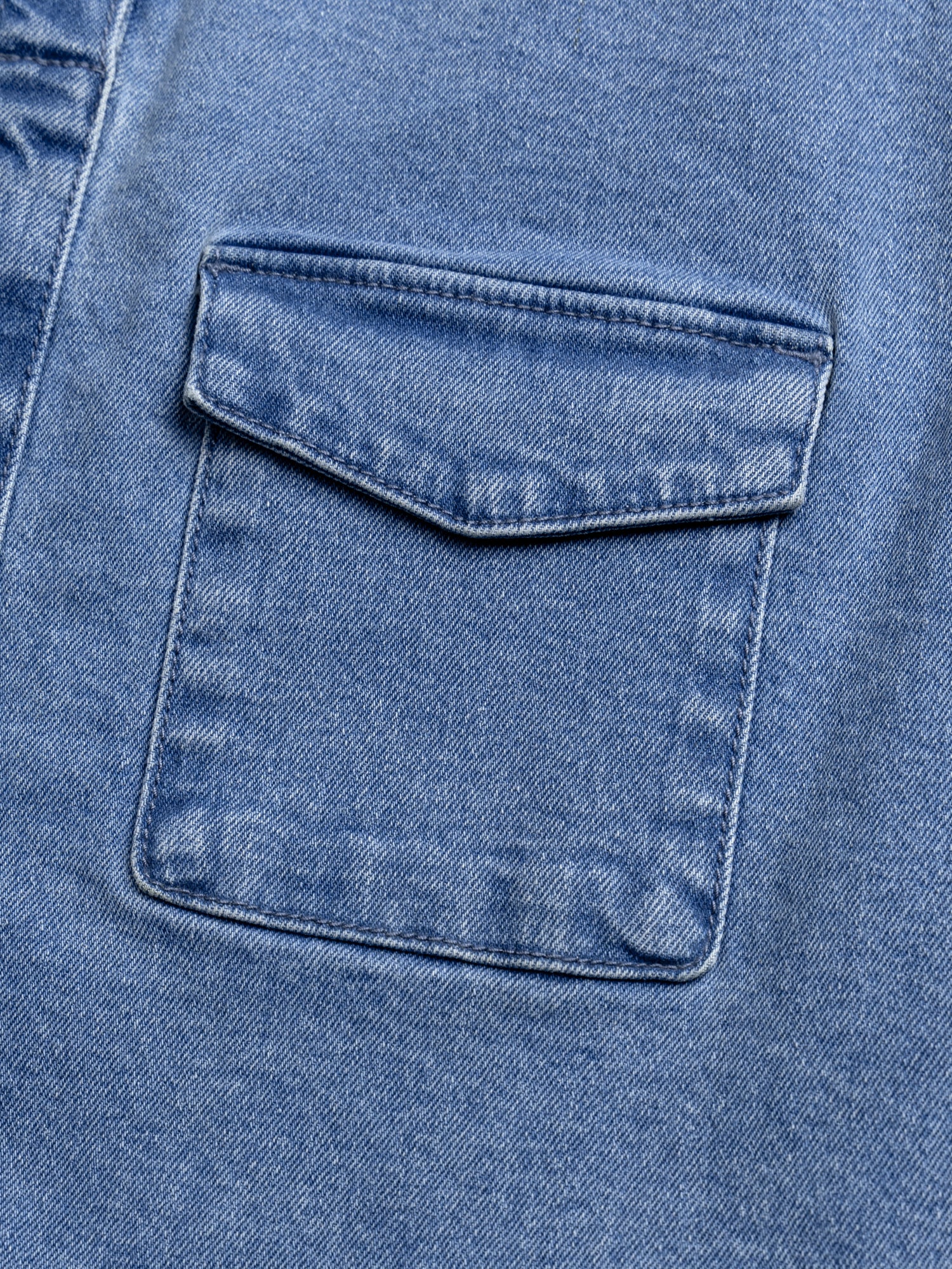Abito in Denim con Bottoni per Ragazze - Image 4