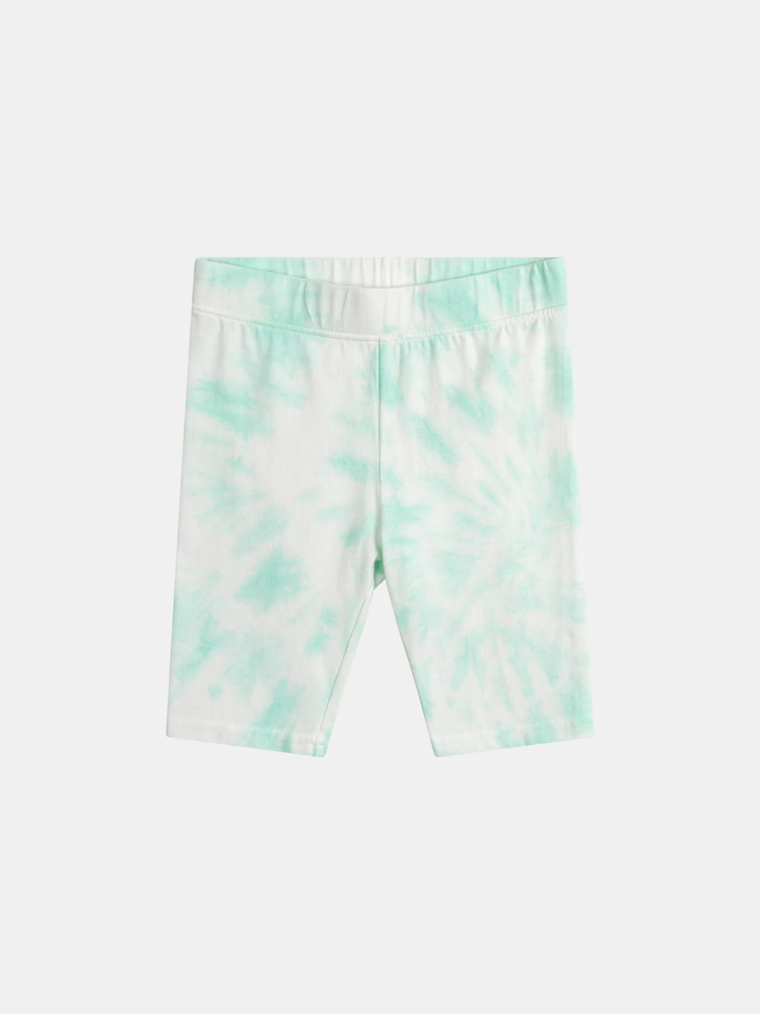 Shorts ciclista tie-dye blu per ragazze