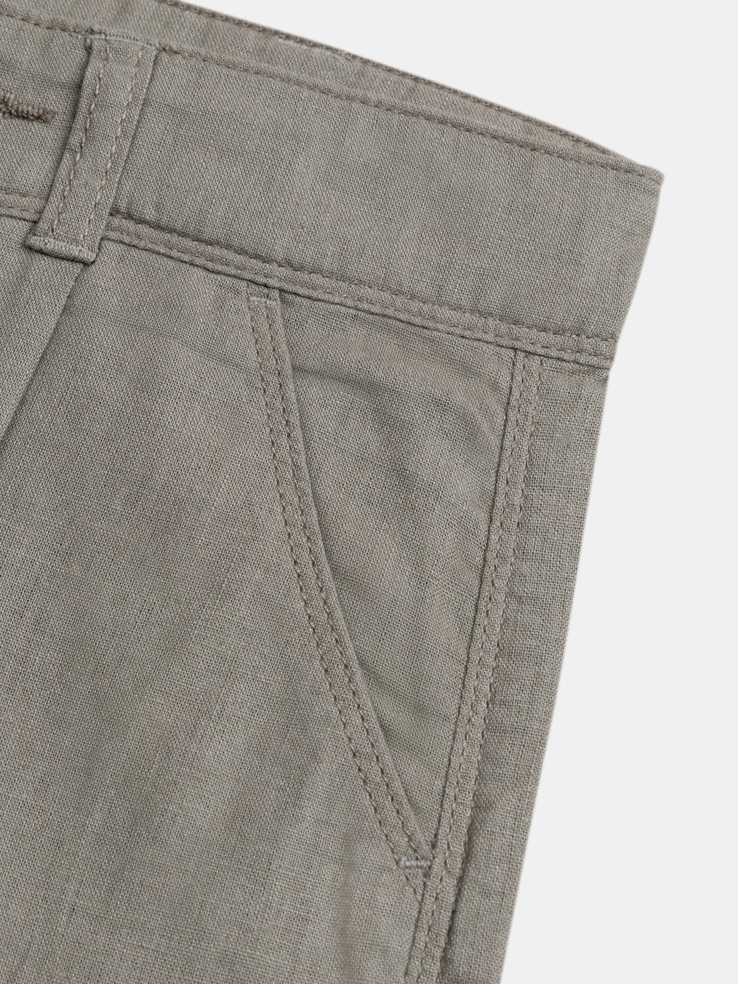 Bermuda grigio con tasche per ragazzi - Image 5