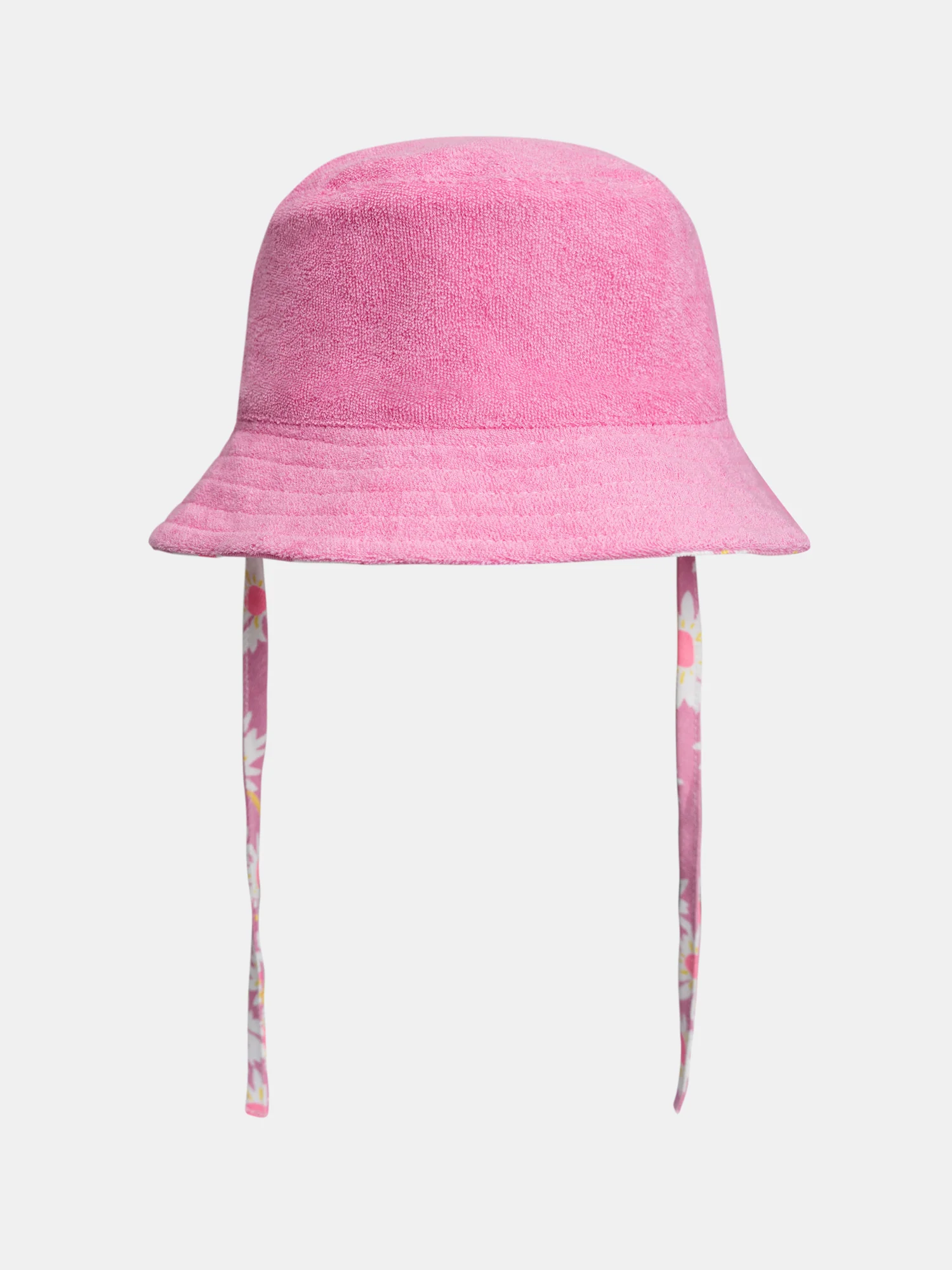 Cappello reversibile floreale per bambina - Image 3