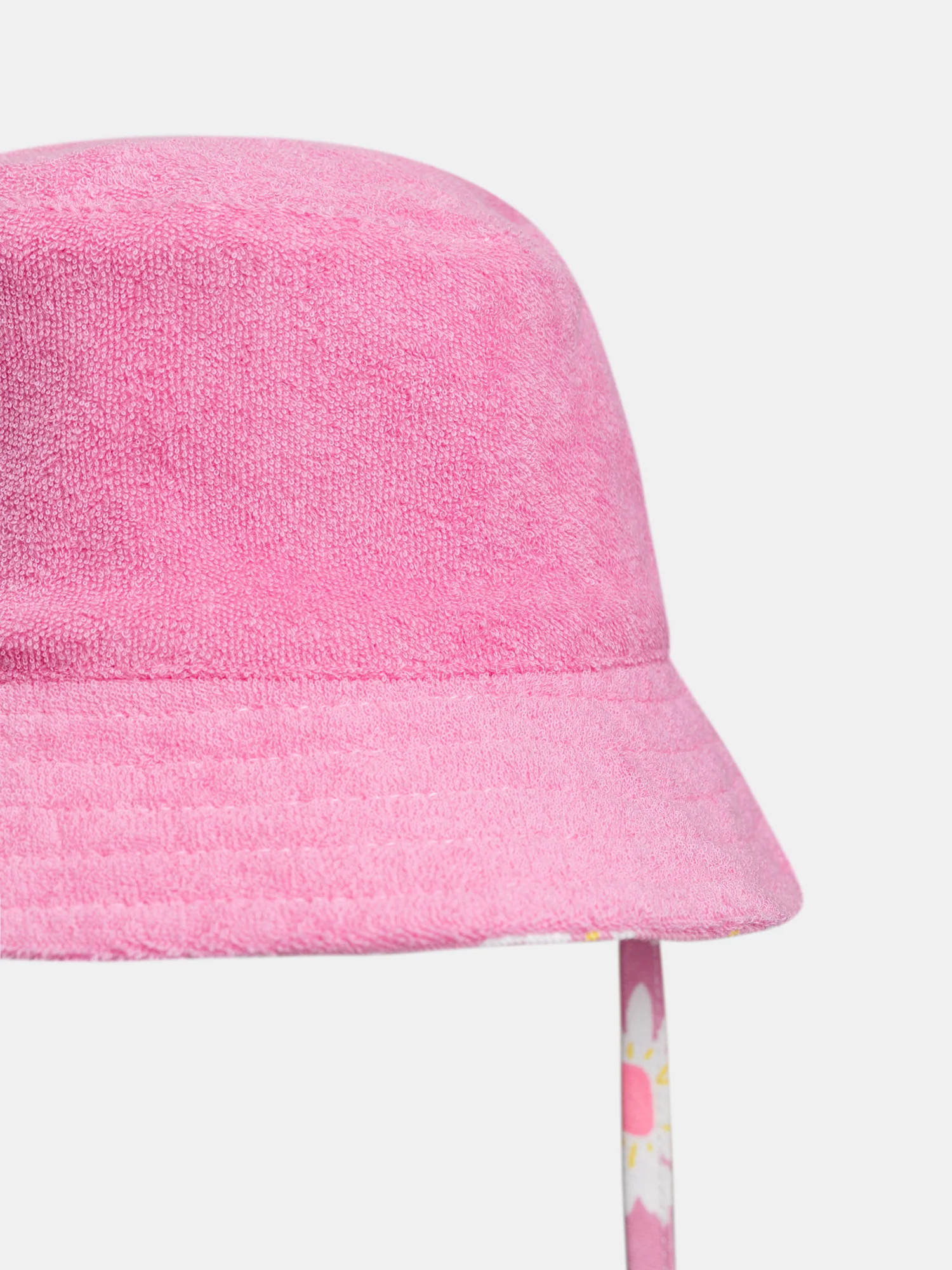 Cappello reversibile floreale per bambina - Image 4