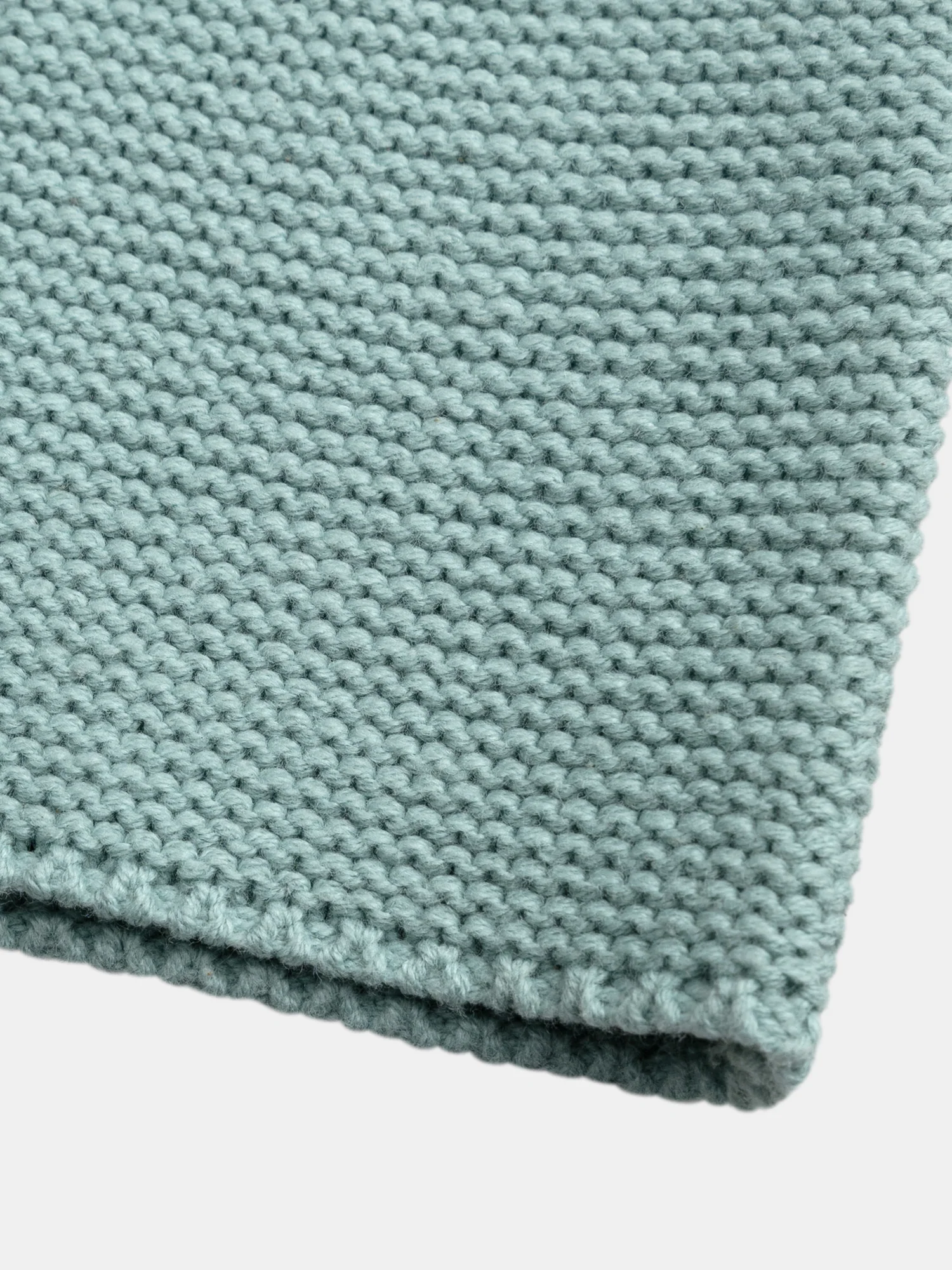 Cardigan in lana azzurro polvere per bambina - Image 6