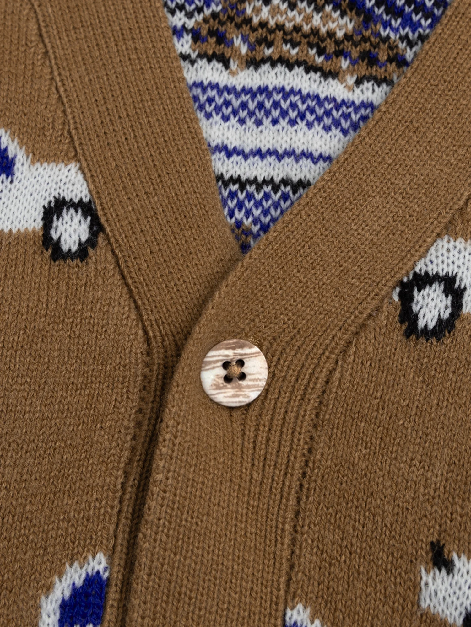 Cardigan in maglia con stampa di auto - Image 3