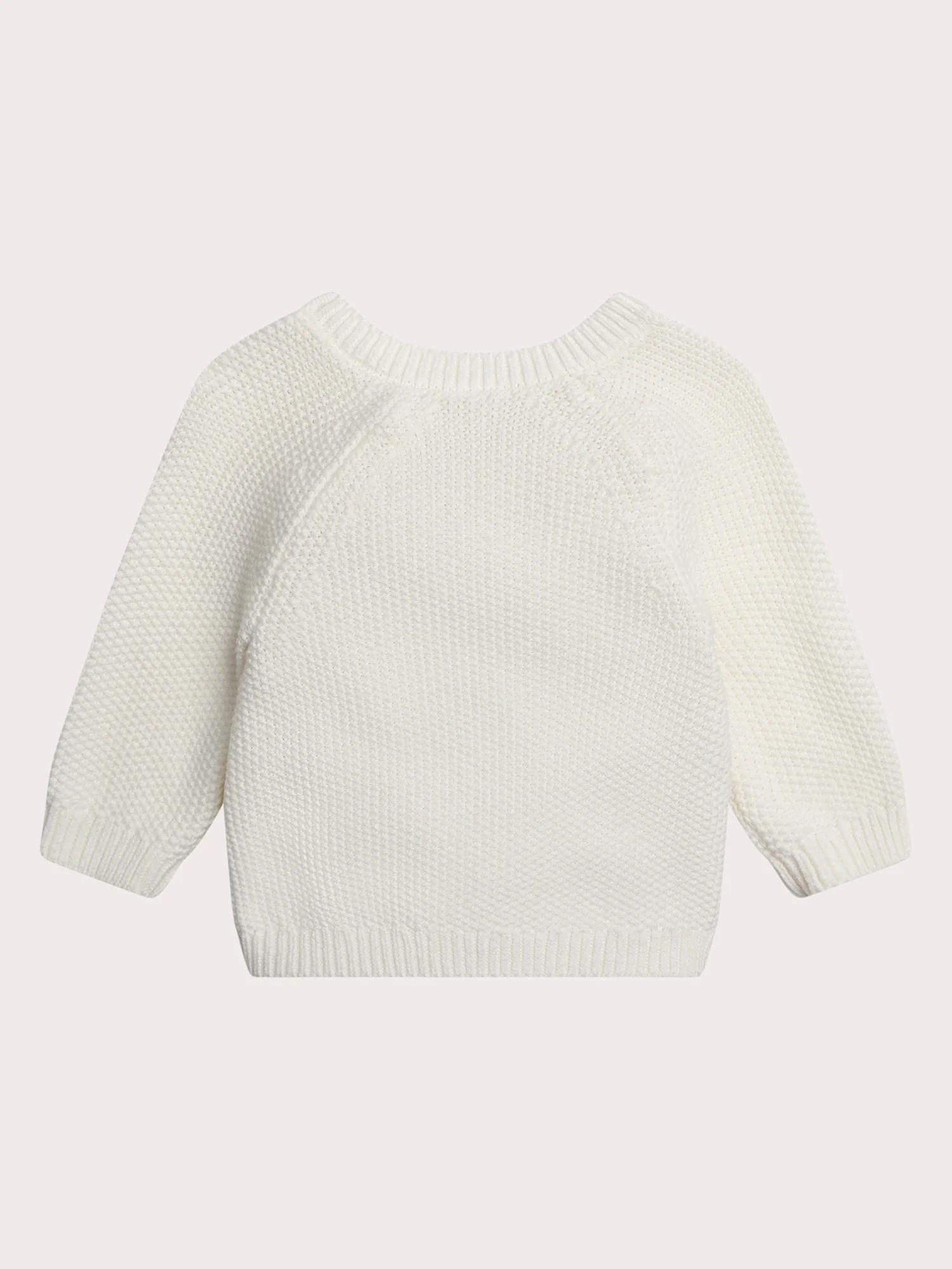Cardigan di nascita in maglia con motivo volpe - Image 3