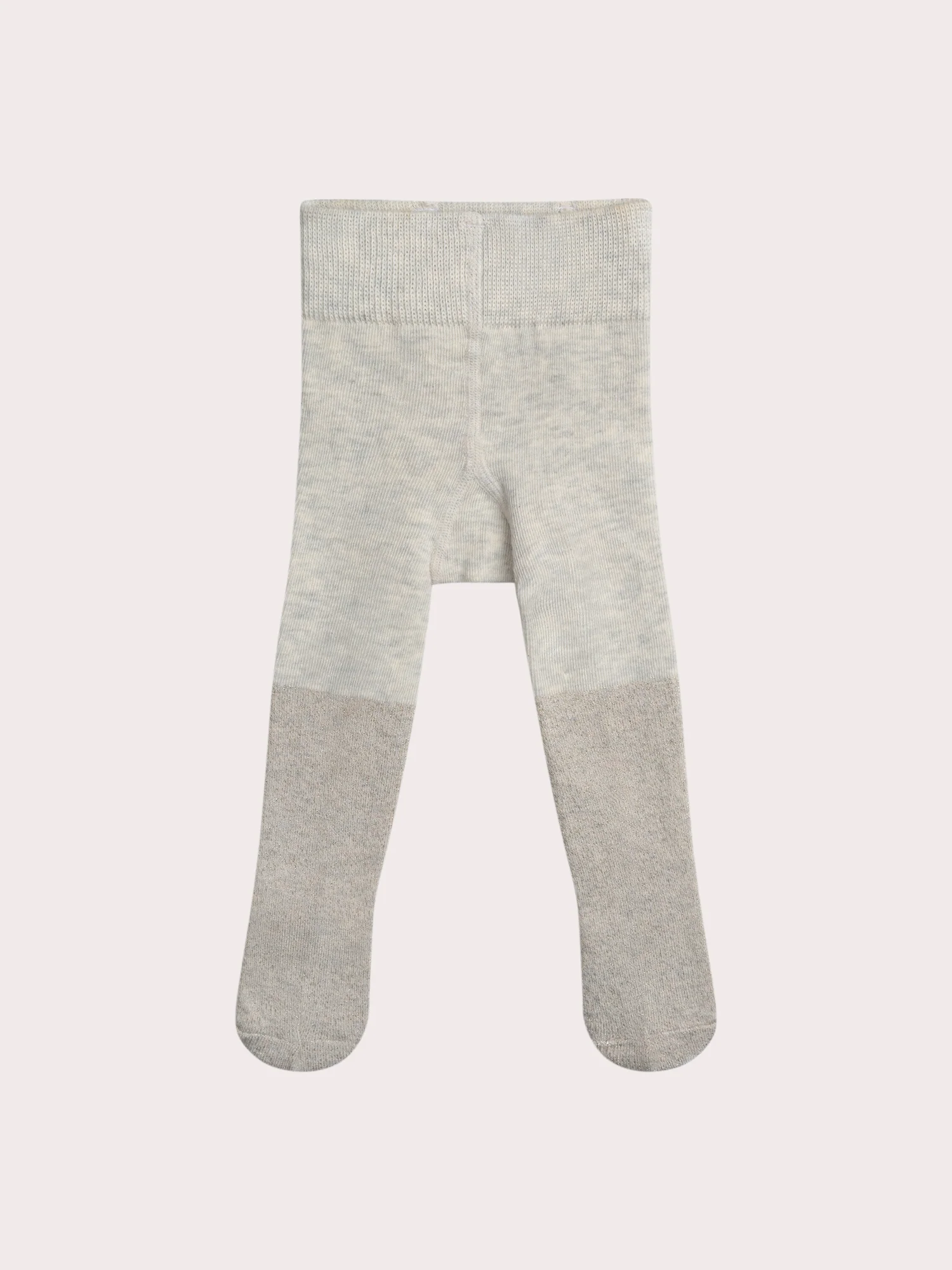 Collant Beige Lucidi per Bambina
