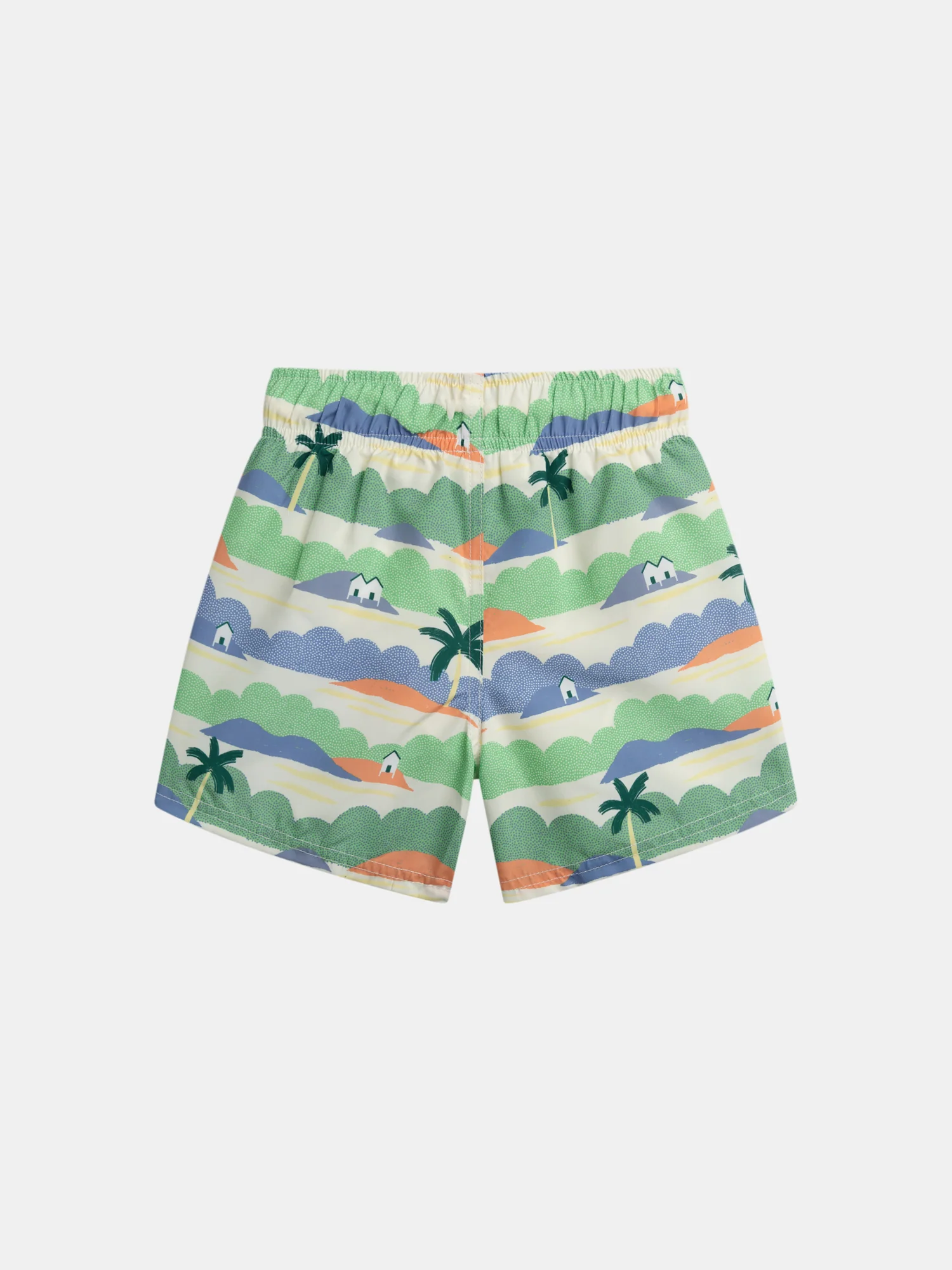 Short da bagno stampato paesaggio per ragazzi - Image 3