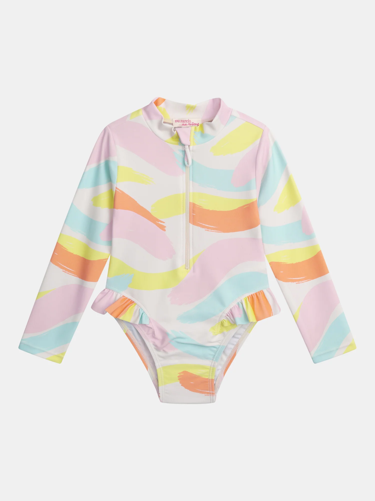 Costume da bagno UPF 50+ tie-dye per ragazze