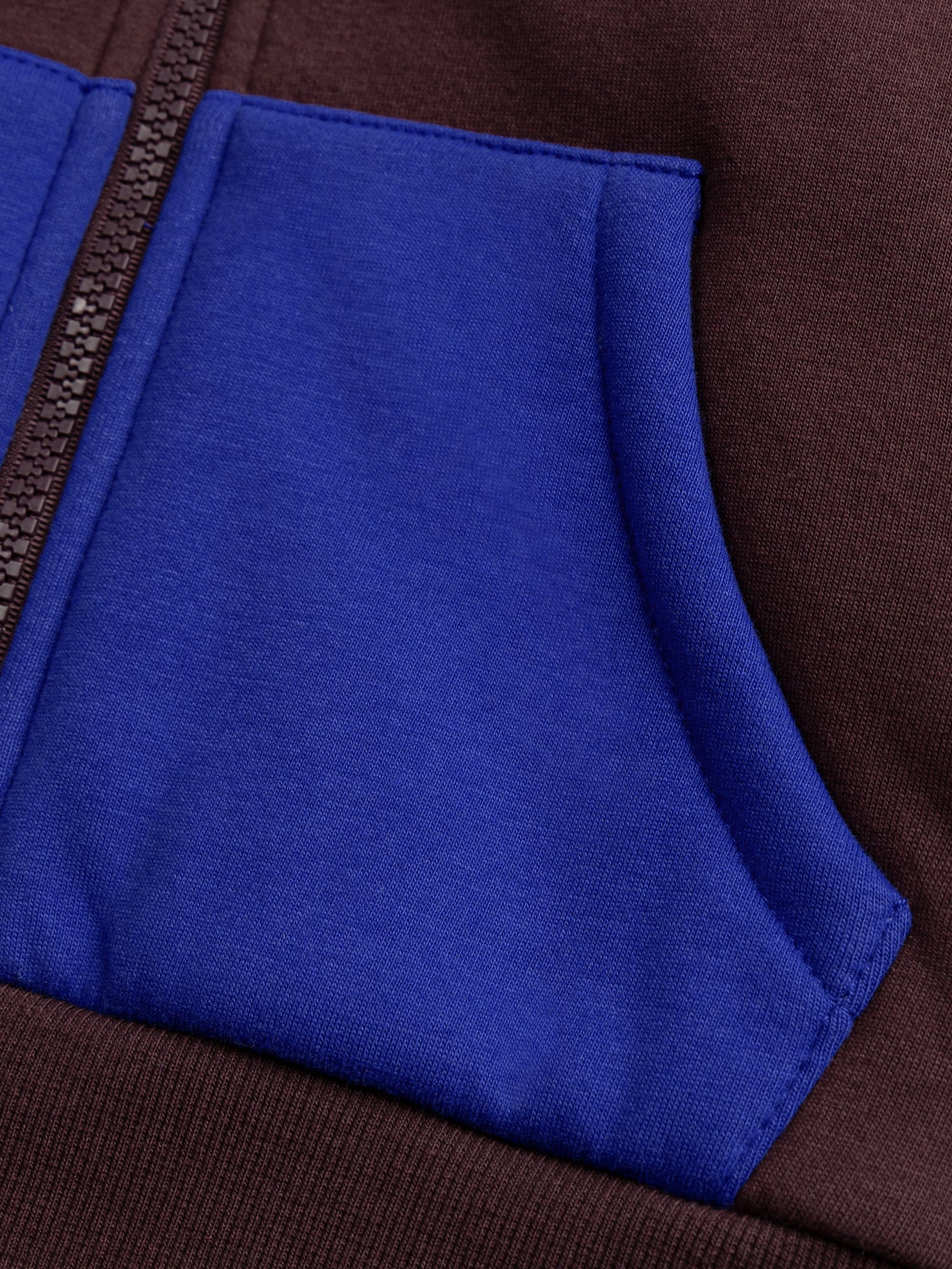 Gilet blu con zip per ragazzi - Image 4