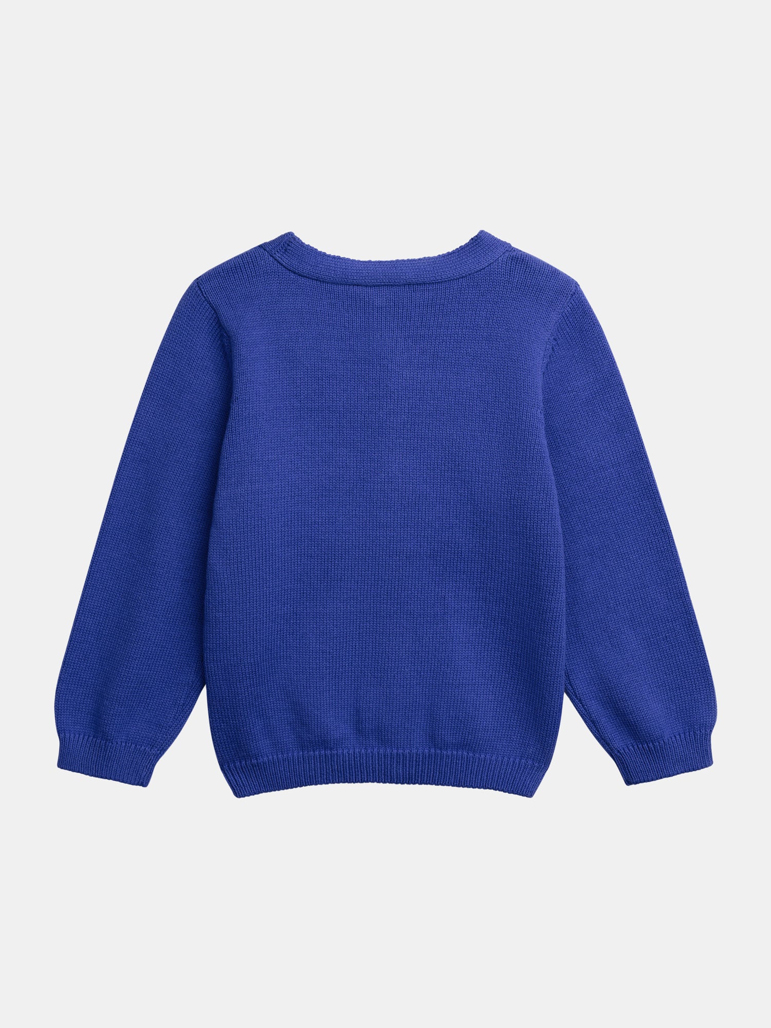 Gilet blu a maniche lunghe per ragazzo - Image 4