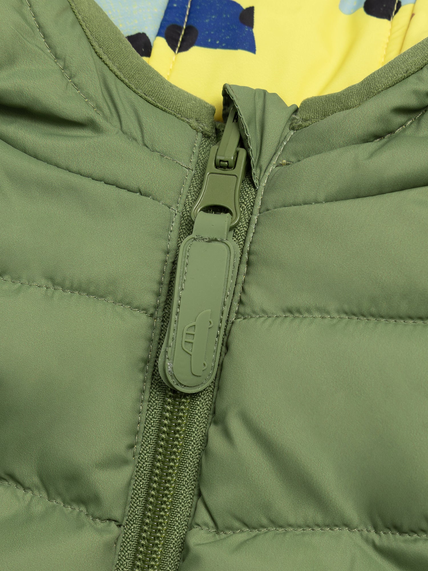 Gilet Reversibile Khaki per Bebè Ragazzo - Image 5