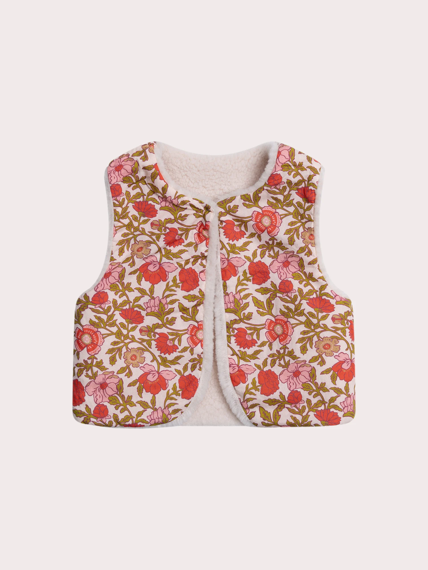 Gilet senza maniche effetto pecora - Image 4