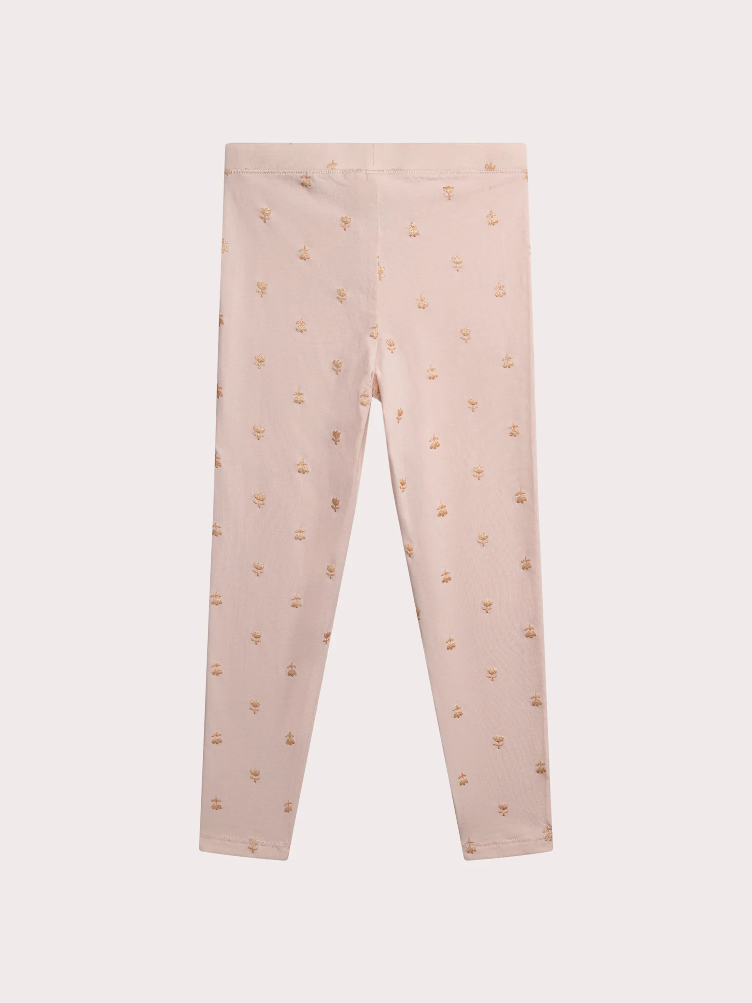 Leggings rosa stampati brillanti per ragazze - Image 3