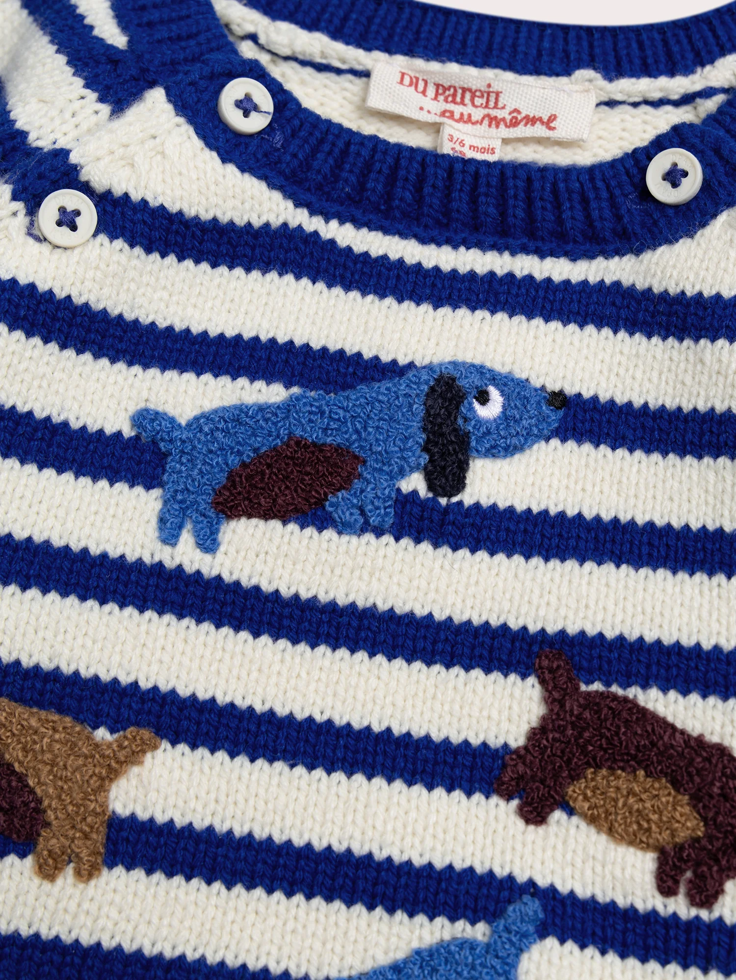 Maglione a righe per bebé ragazzo - Image 2