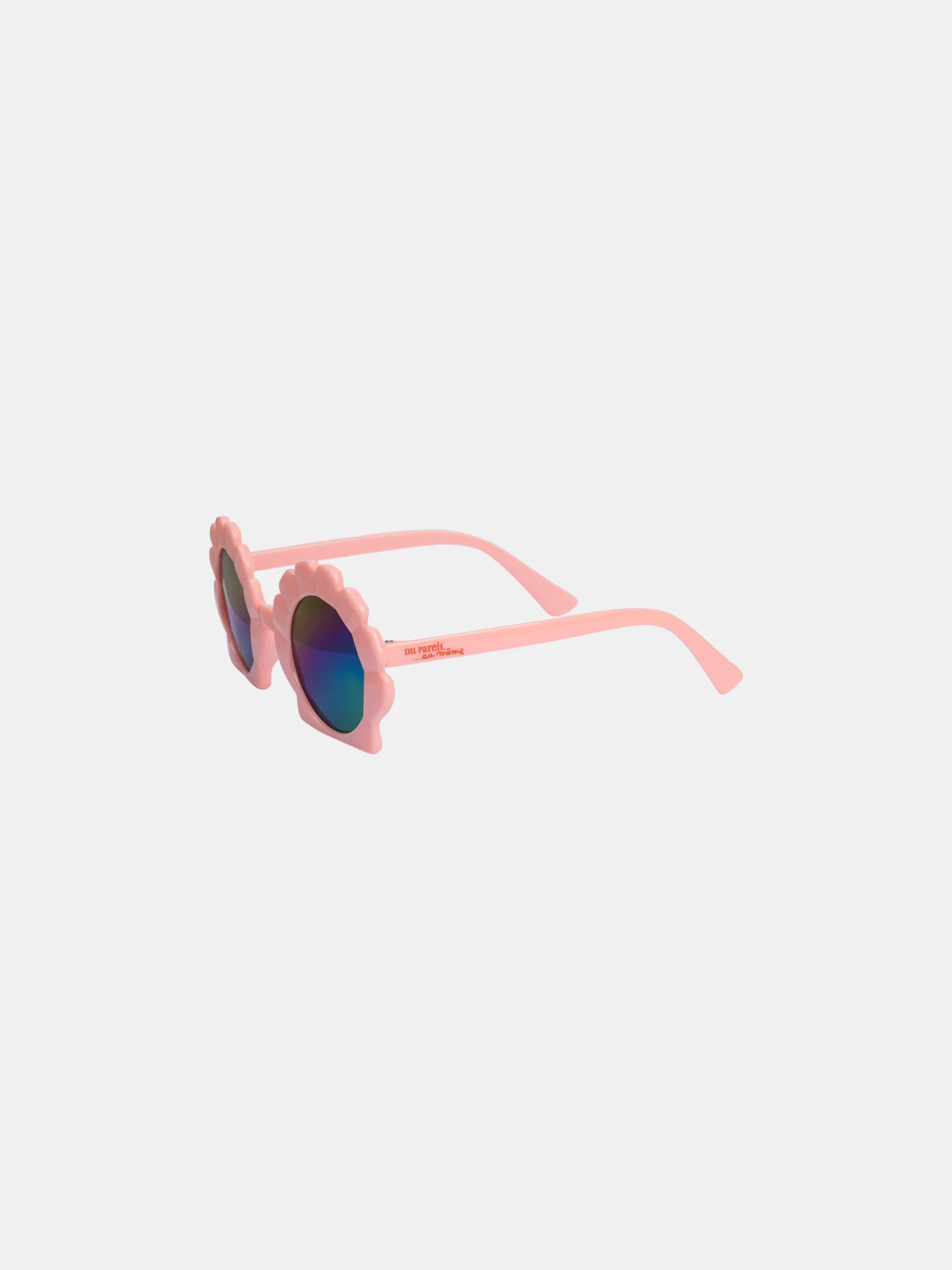 Occhiali da Sole Rosa a Forma di Conchiglia per Ragazza - Image 2
