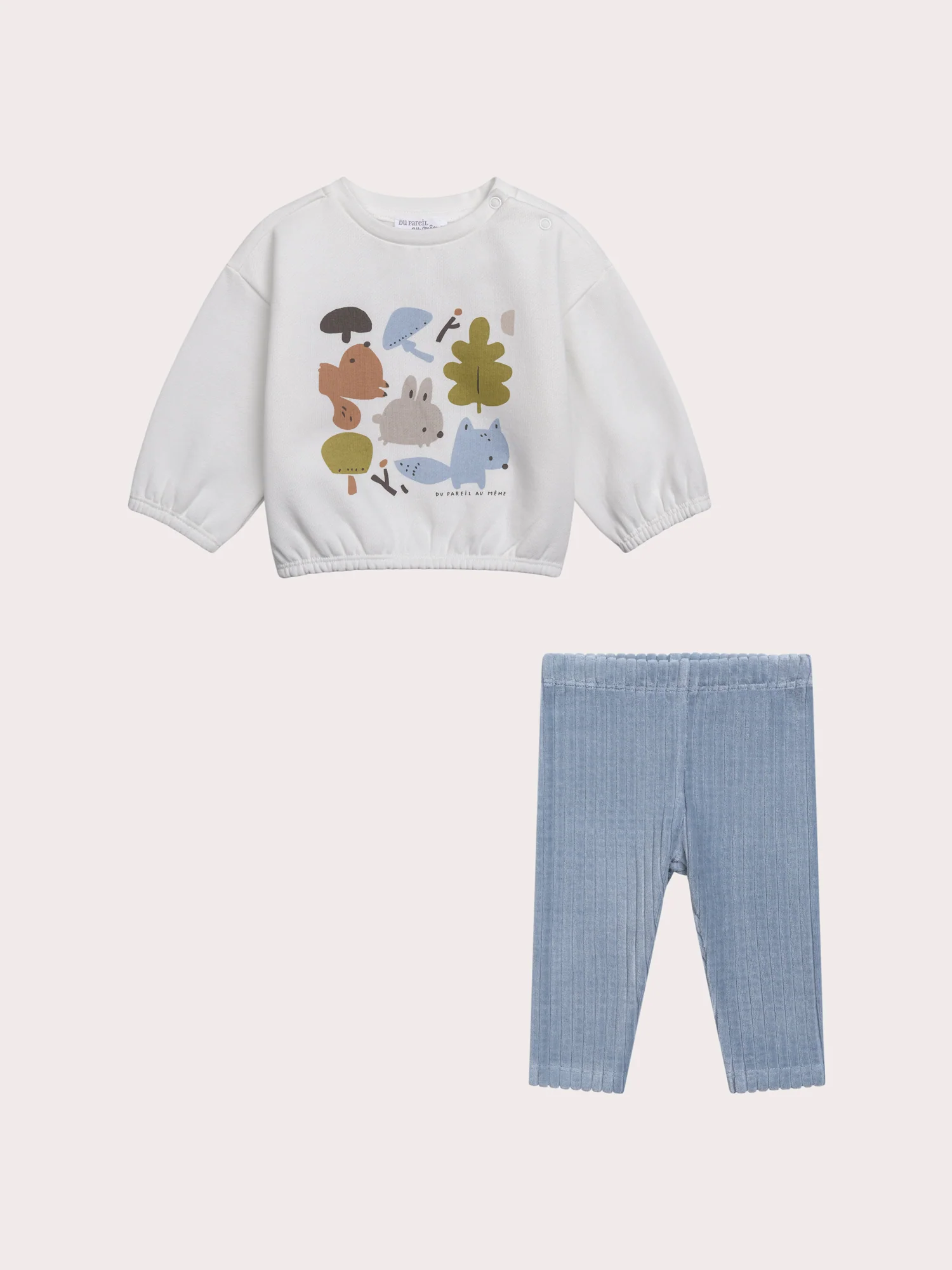 Outfit nascita sudadera e legging per bambino