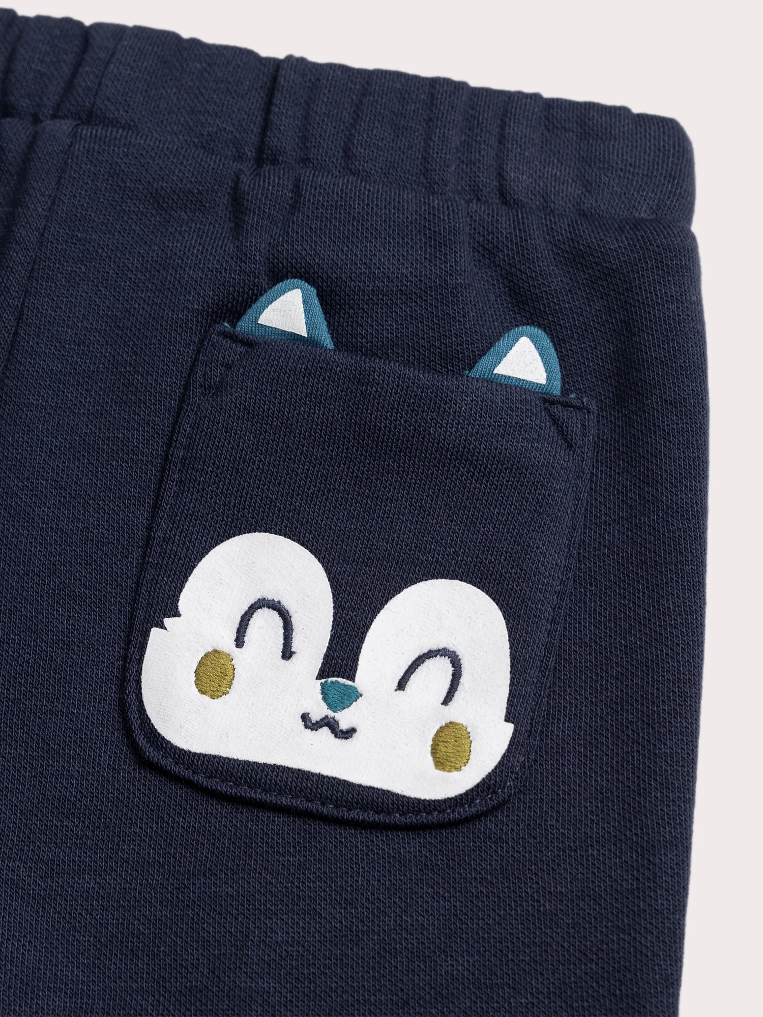 Pantaloni blu ardesia per bambino - Image 3