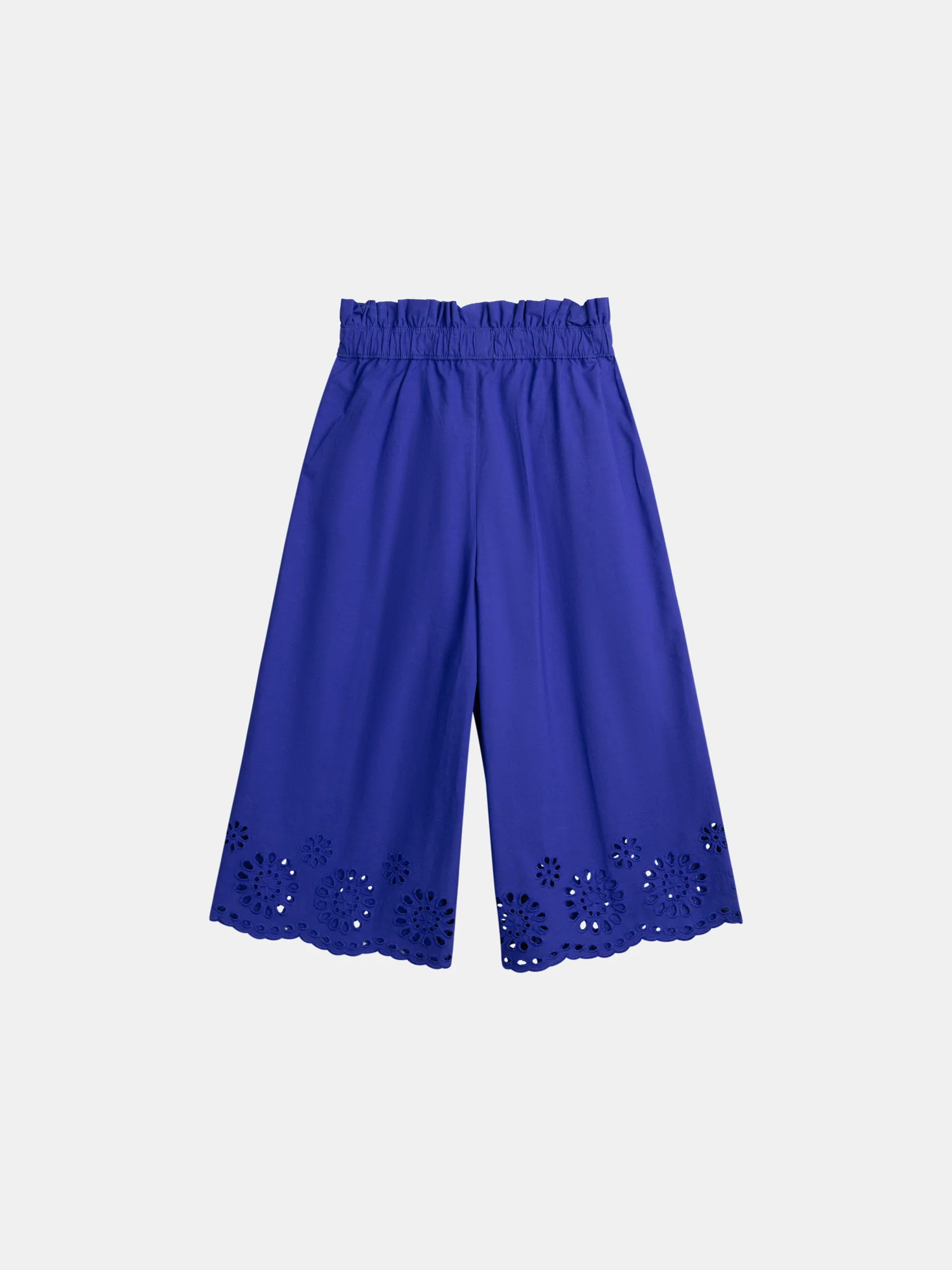 Pantaloni blu con ricamo inglese per ragazze - Image 7
