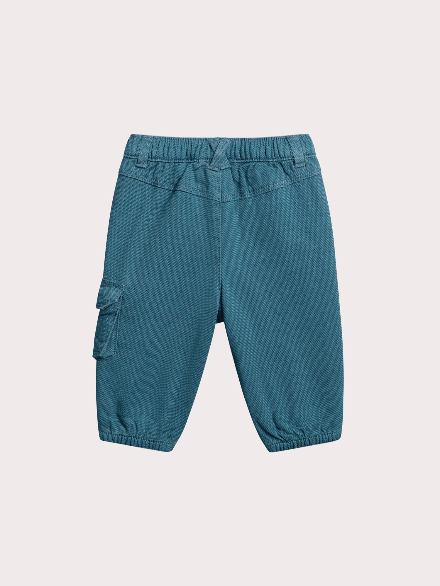 Pantaloni blu pavone per neonato bambino - Image 5