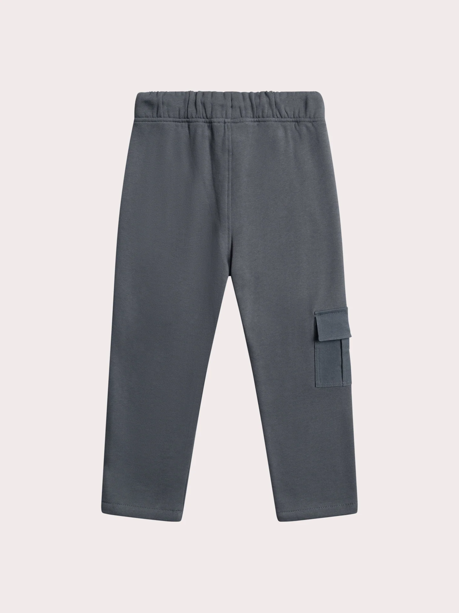Pantaloni cargo in pile grigio scuro - Image 4