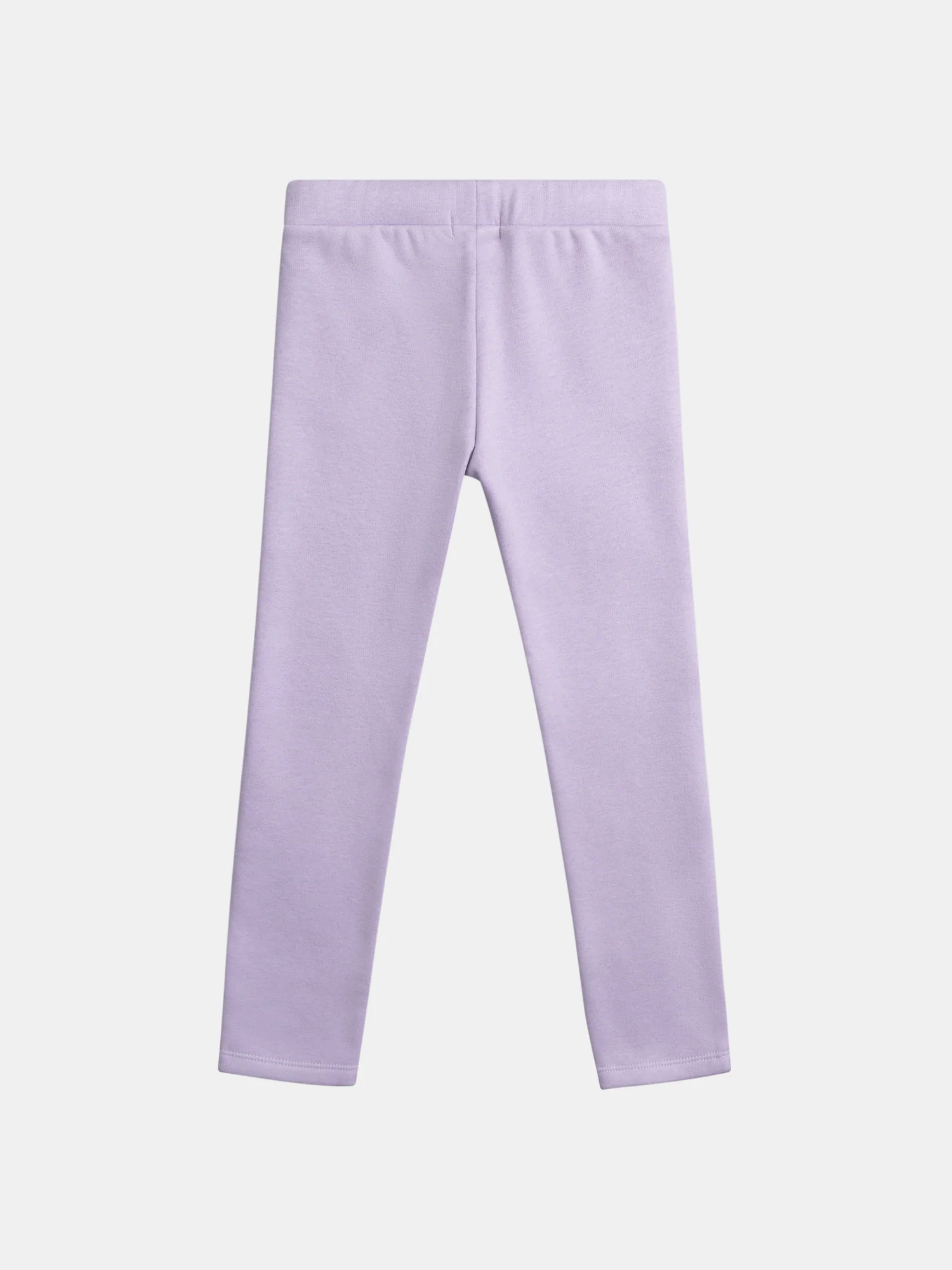 Pantaloni in fleece doppio caldo viola per ragazze - Image 3