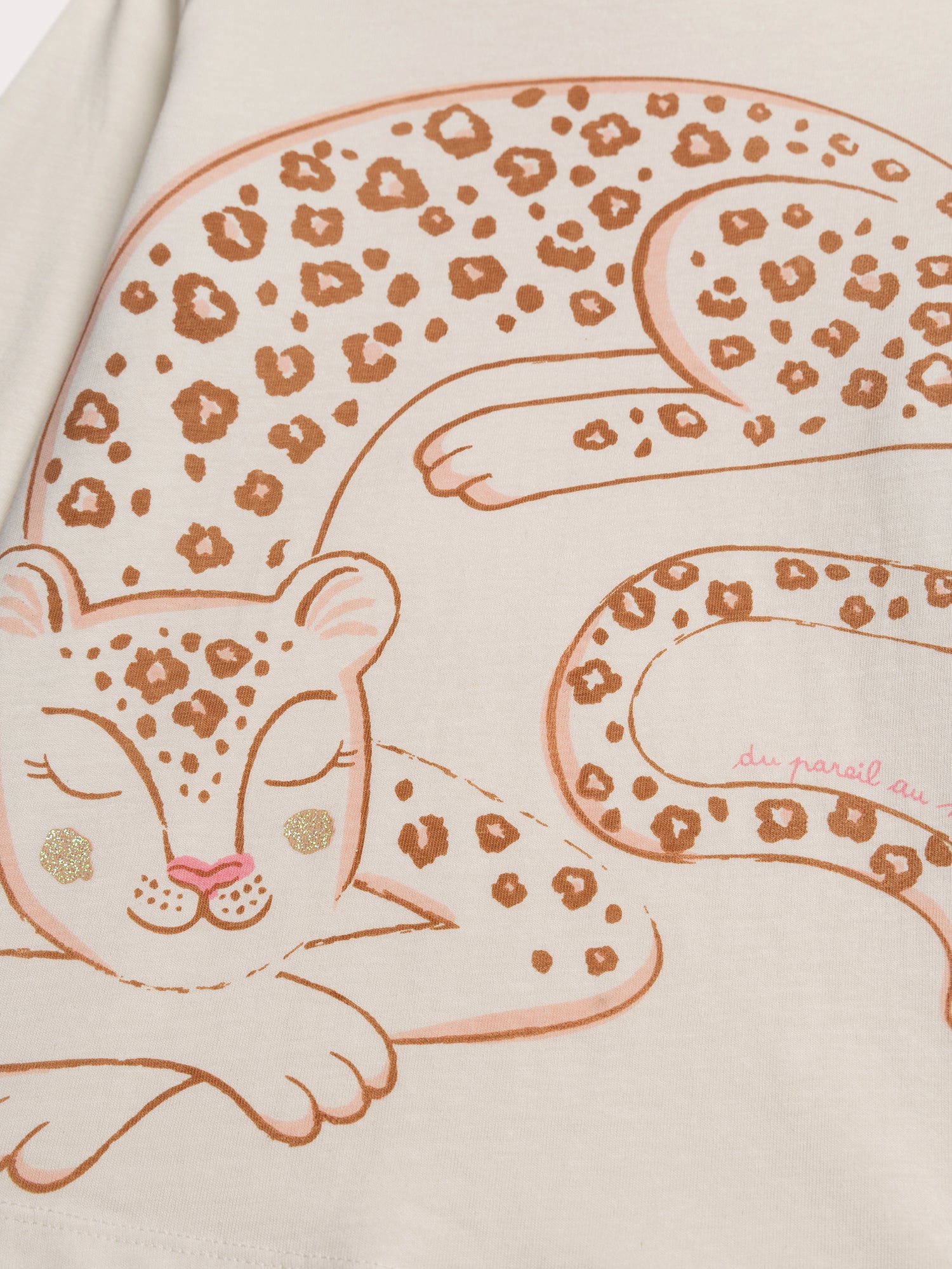 Pigiama leopardato per bambina - Image 3