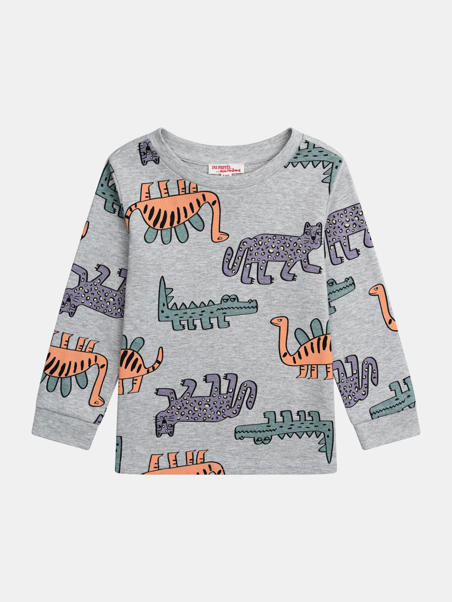 Pyjama avec imprimé intégral "Dino & Friends" pour enfant garçon - Image 5