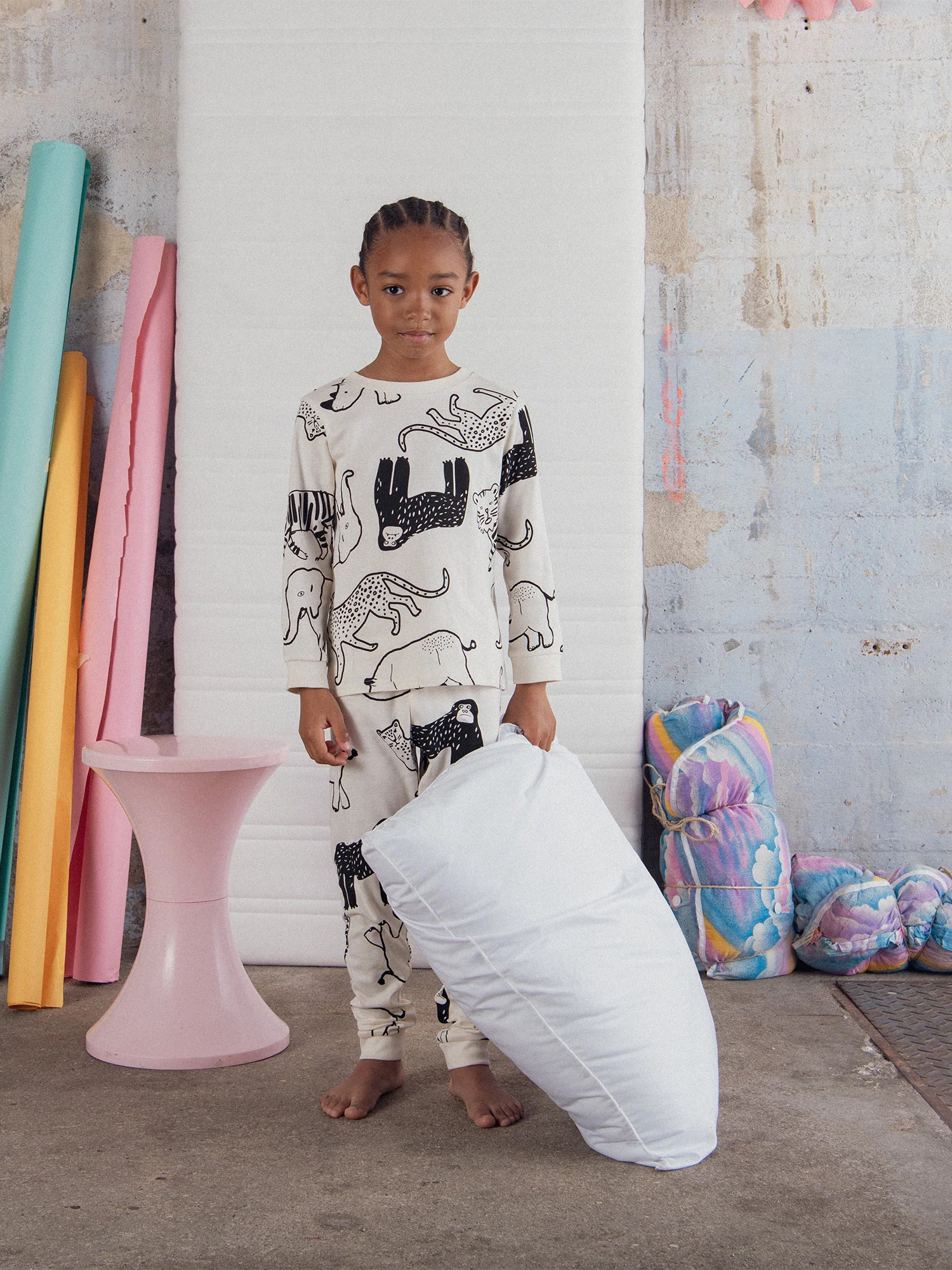 Pyjama avec imprimé intégral "Wild Safari" pour enfant garçon - Image 3