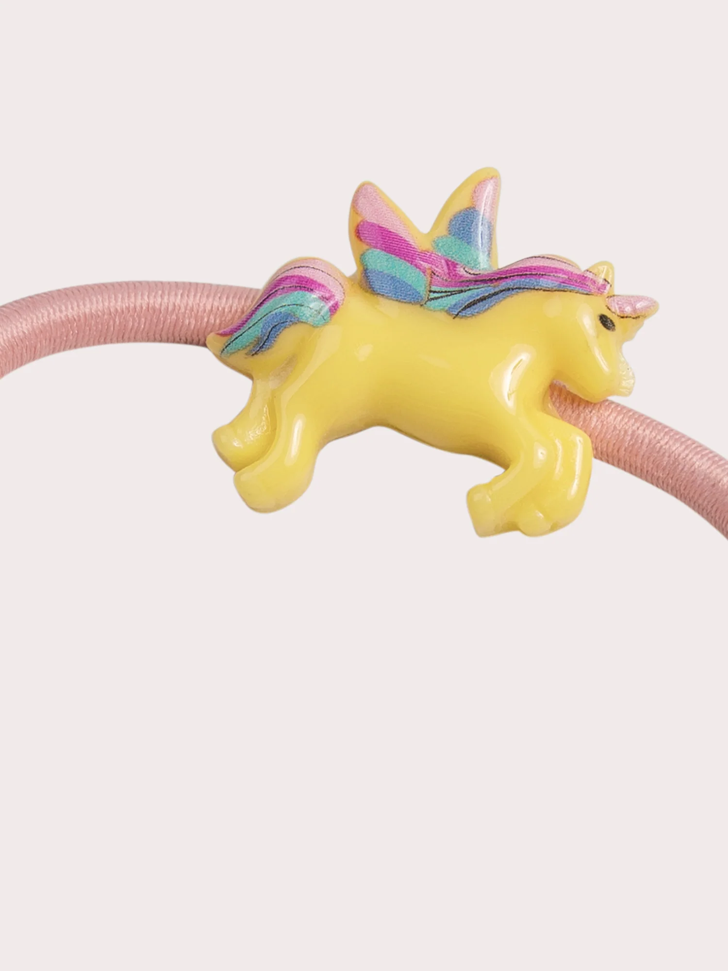 Set di 3 elastici cuore, stella e unicorno per ragazze - Image 2