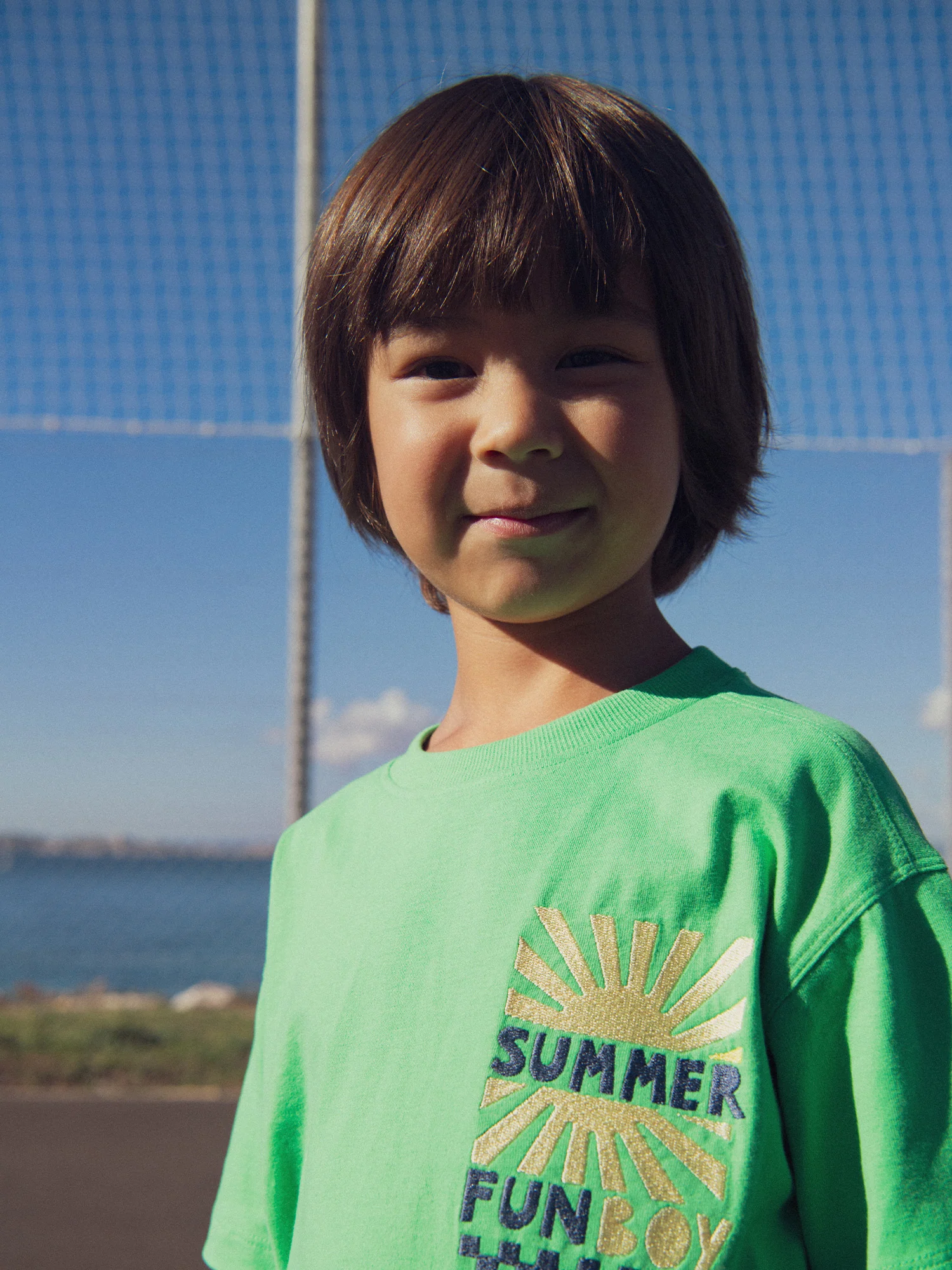 Set verde con animazione del sole per ragazzi - Image 3