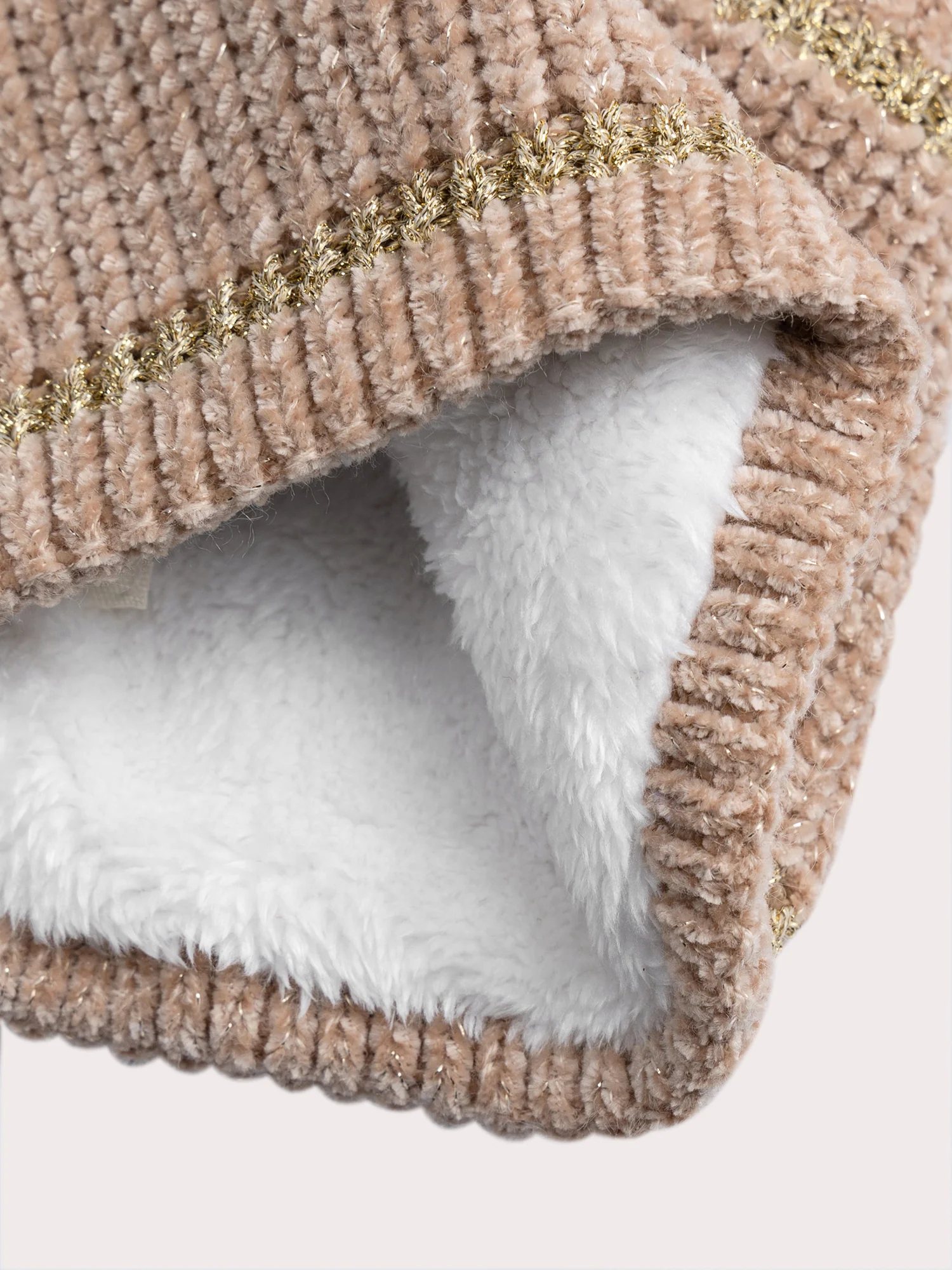 Snood Beige per Bambina - Image 3