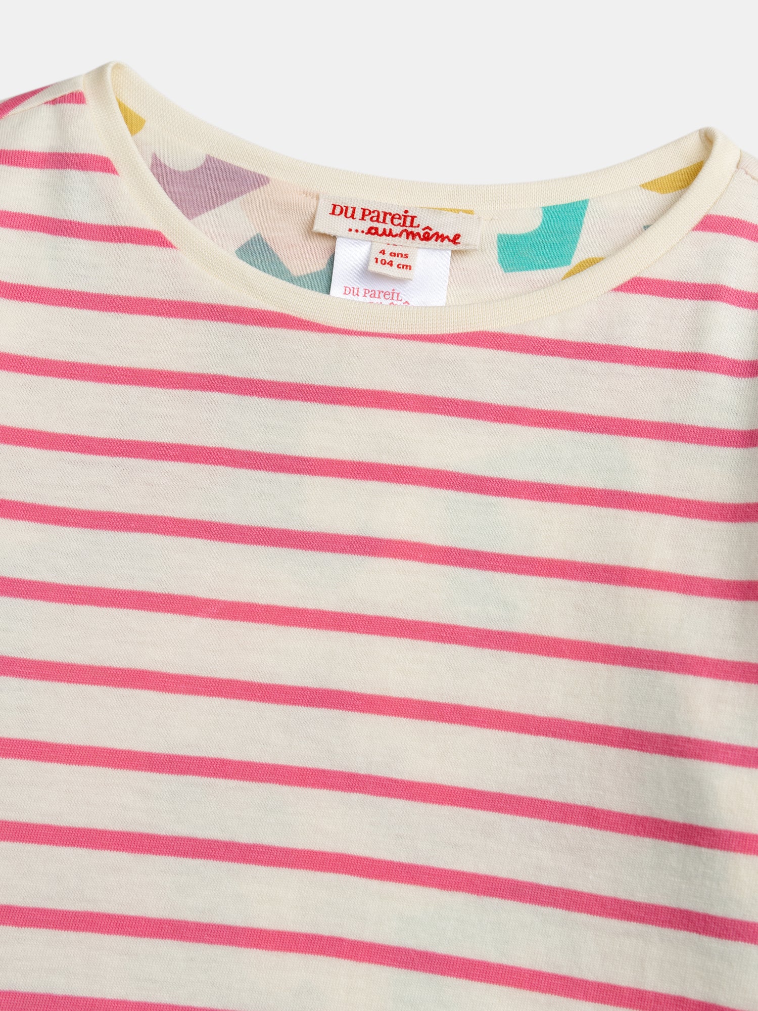 T-shirt a maniche lunghe reversibile per ragazze - Image 4