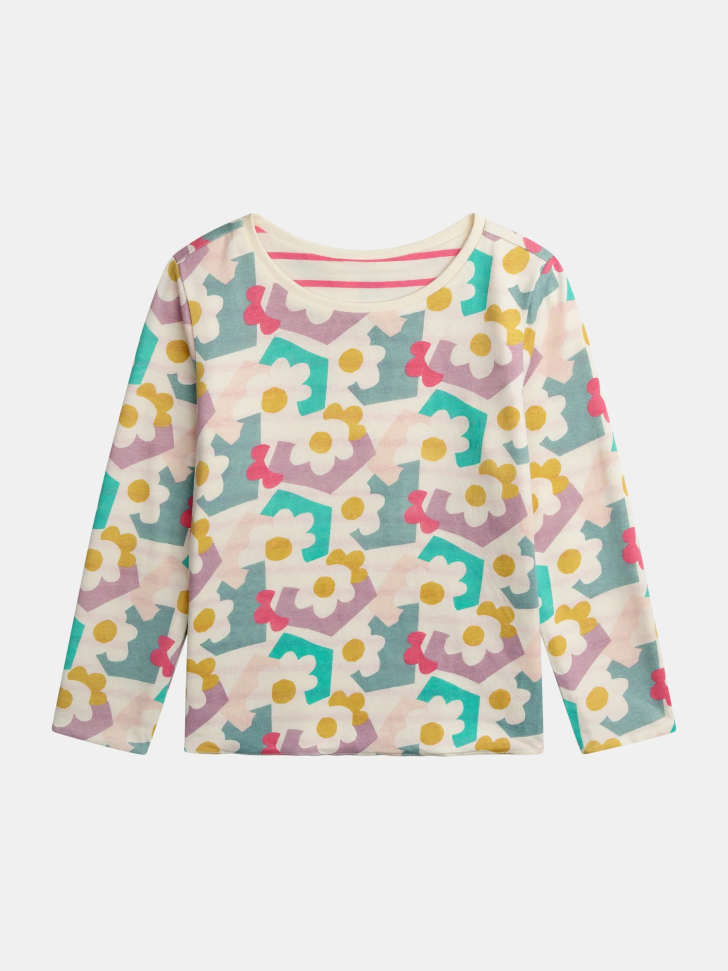 T-shirt a maniche lunghe reversibile per ragazze - Image 6