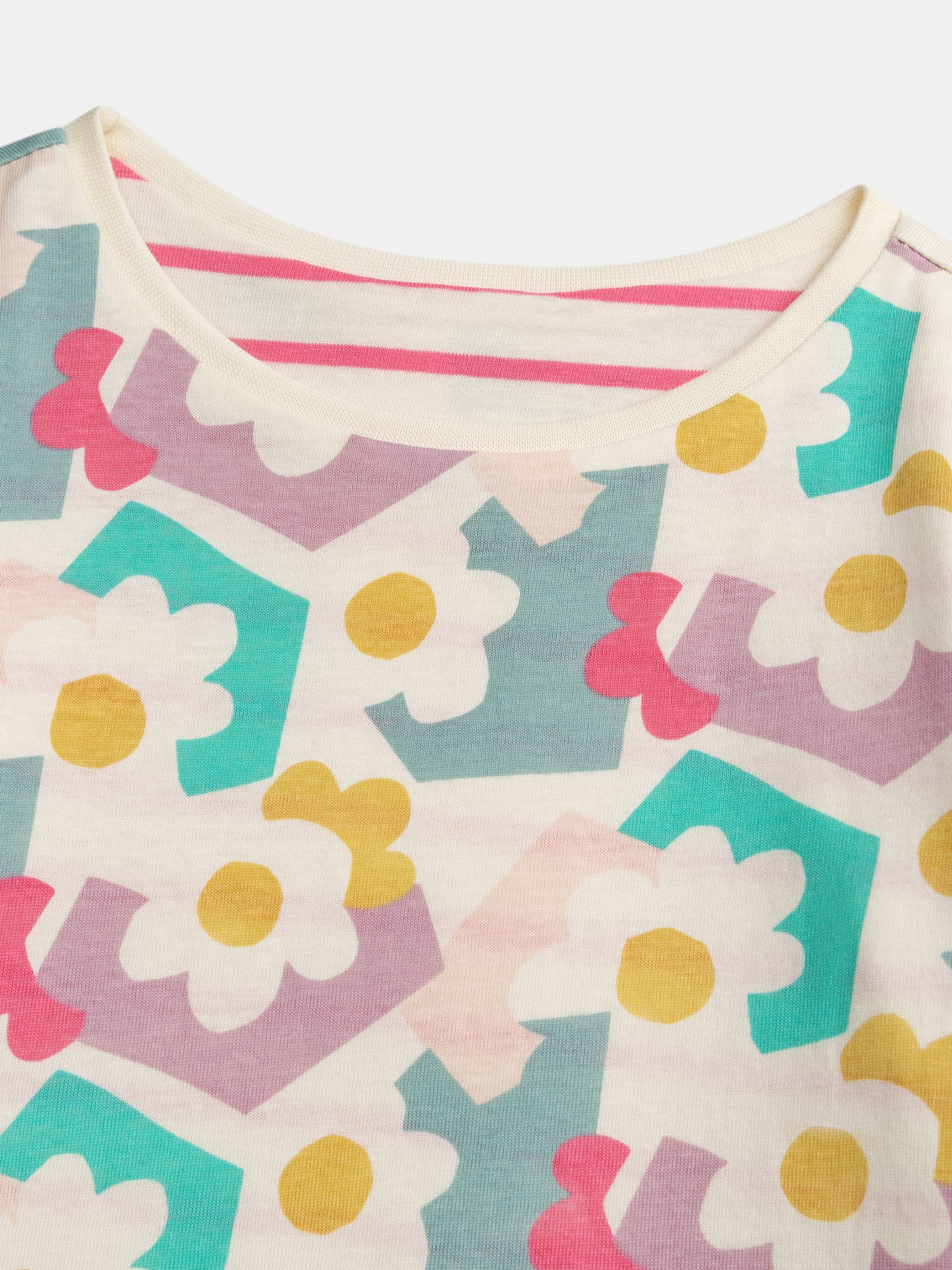 T-shirt a maniche lunghe reversibile per ragazze - Image 7