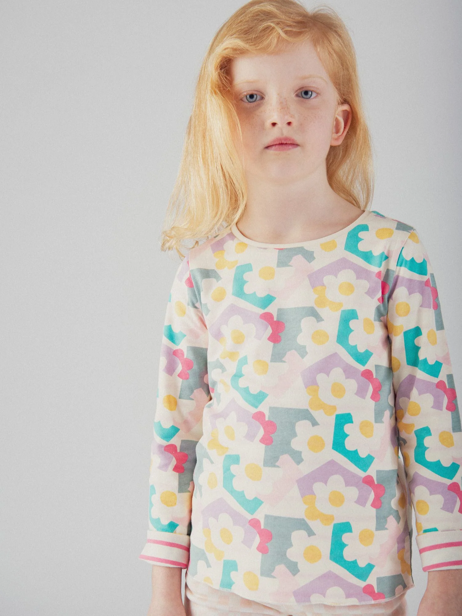 T-shirt a maniche lunghe reversibile per ragazze - Image 8