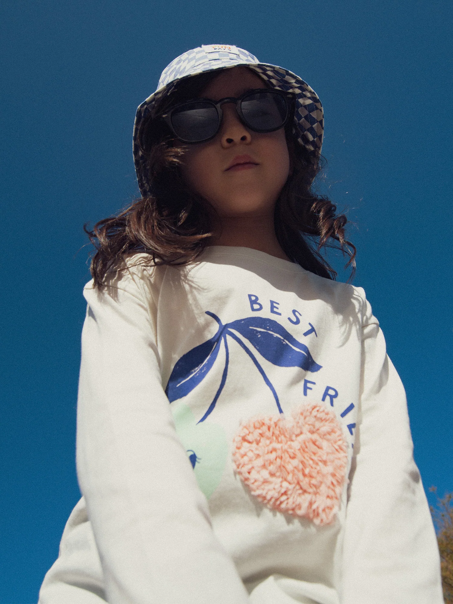 T-Shirt a Maniche Lungo con Animazione di Ciliegie per Ragazze - Image 3