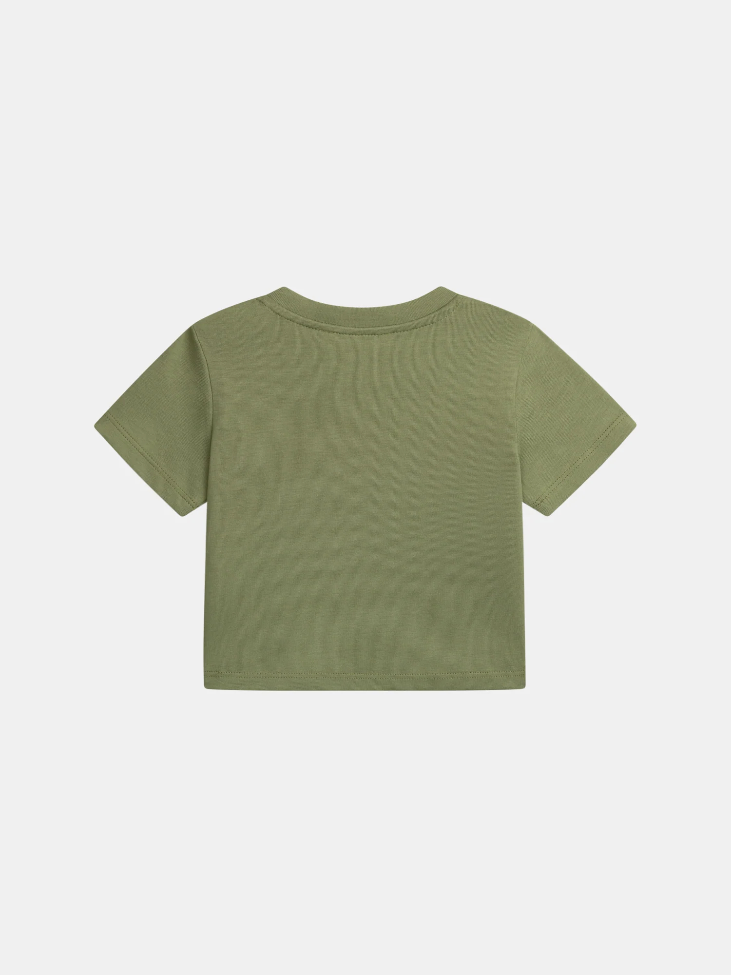 T-shirt verde con motivo jungle per bambino - Image 3